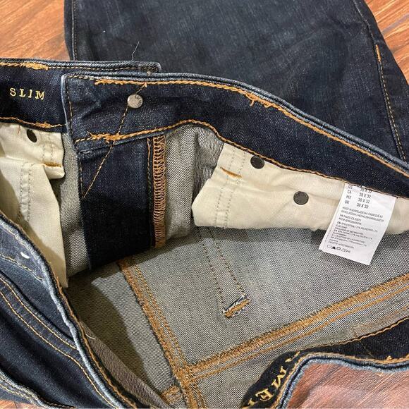 Men's‎ American Eagle Extreme Flex Dark Blue Slim Jeans 30x32 - Picture 4 of 4